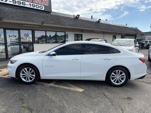 Summit White 2016 Chevrolet Malibu 1LT