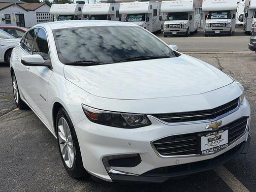 Summit White 2016 Chevrolet Malibu 1LT