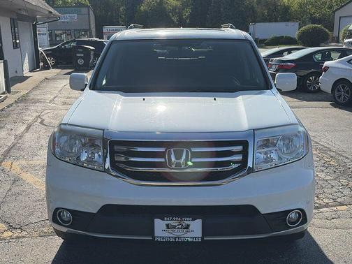 White Diamond Pearl 2014 Honda Pilot Touring