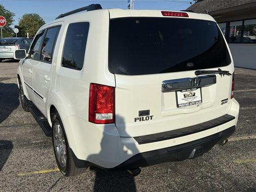 White Diamond Pearl 2014 Honda Pilot Touring