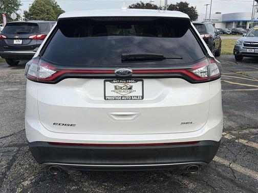 Oxford White 2017 Ford Edge SEL