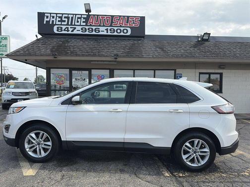Oxford White 2017 Ford Edge SEL