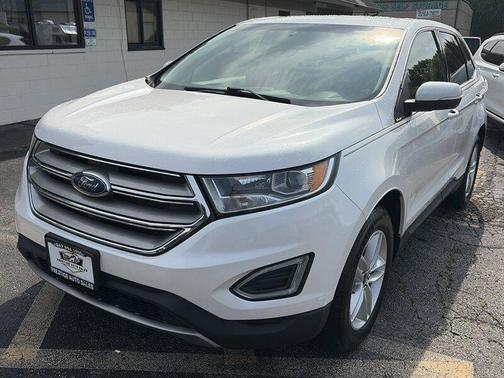 Oxford White 2017 Ford Edge SEL