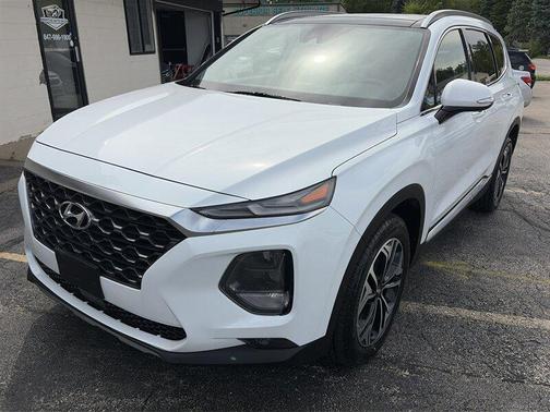 Quartz White 2019 Hyundai SANTA FE Limited 2.0T