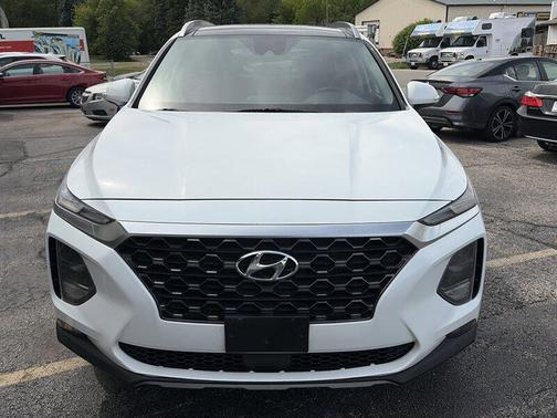 Quartz White 2019 Hyundai SANTA FE Limited 2.0T
