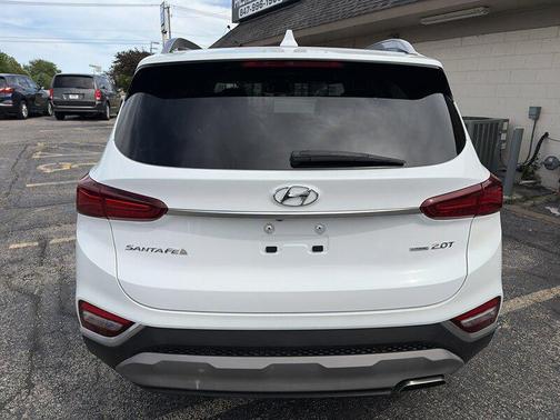 Quartz White 2019 Hyundai SANTA FE Limited 2.0T