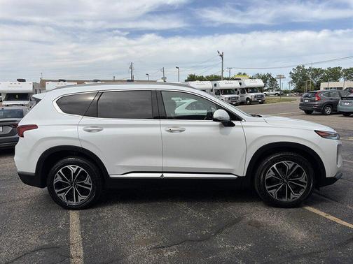 Quartz White 2019 Hyundai SANTA FE Limited 2.0T