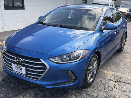 Electric Blue 2017 Hyundai ELANTRA SE