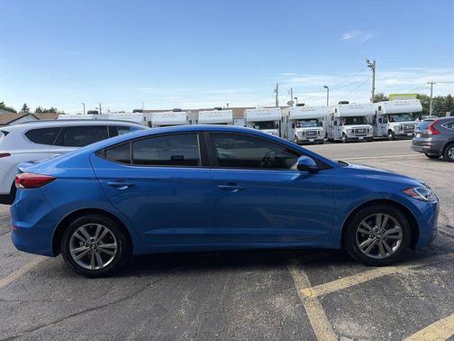 Electric Blue 2017 Hyundai ELANTRA SE
