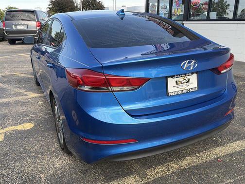 Electric Blue 2017 Hyundai ELANTRA SE