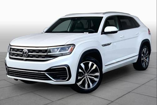 Opal White Pearl 2023 Volkswagen Atlas Cross Sport 3.6L V6 SEL Premium R-Line