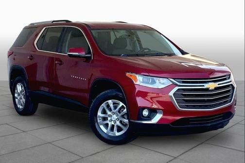 Cajun Red Tintcoat 2018 Chevrolet Traverse LT Cloth