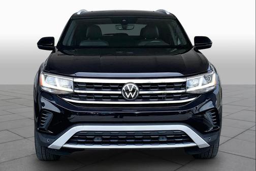 Deep Black Pearl 2021 Volkswagen Atlas Cross Sport 3.6L V6 SEL