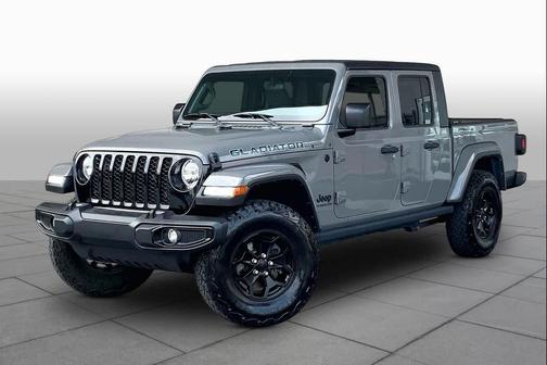 Sting-Gray Clearcoat 2021 Jeep Gladiator Willys 4x4