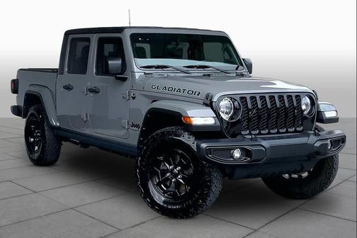 Sting-Gray Clearcoat 2021 Jeep Gladiator Willys 4x4