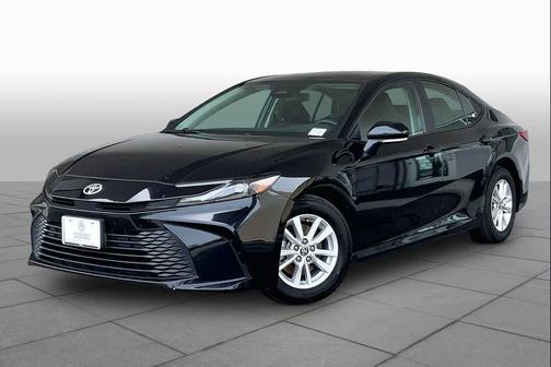Midnight Black Metallic 2025 Toyota Camry LE