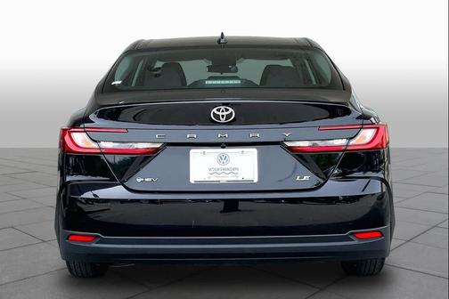 Midnight Black Metallic 2025 Toyota Camry LE