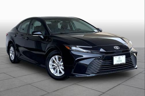 Midnight Black Metallic 2025 Toyota Camry LE