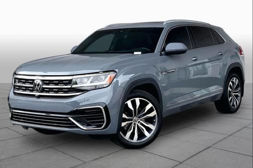 Pure Gray 2023 Volkswagen Atlas Cross Sport 3.6L V6 SEL Premium R-Line