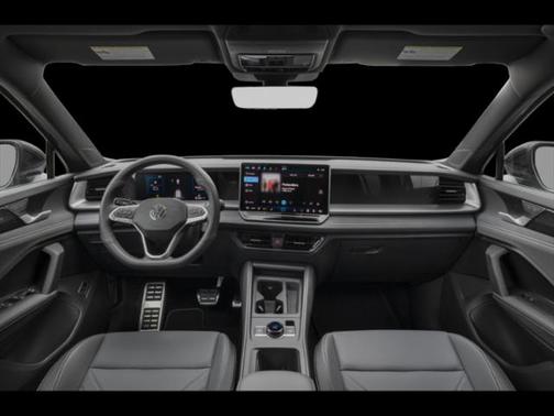 White 2026 Volkswagen Tiguan 2.0T SE R-Line Black