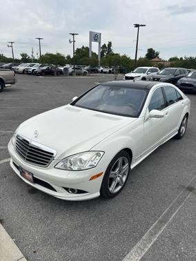designo Mystic White 2008 Mercedes-Benz S-Class 5.5L V8