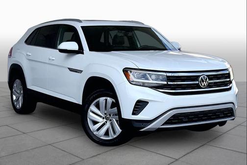 Pure White 2023 Volkswagen Atlas Cross Sport 3.6L V6 SE w/Technology