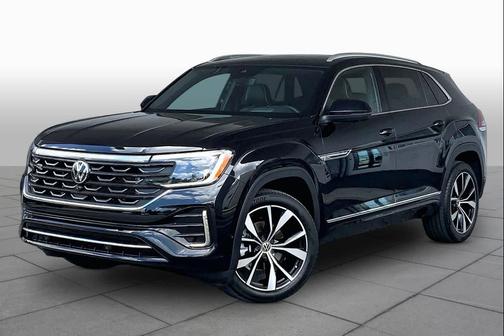 Deep Black Pearl 2024 Volkswagen Atlas Cross Sport 2.0T SEL Premium