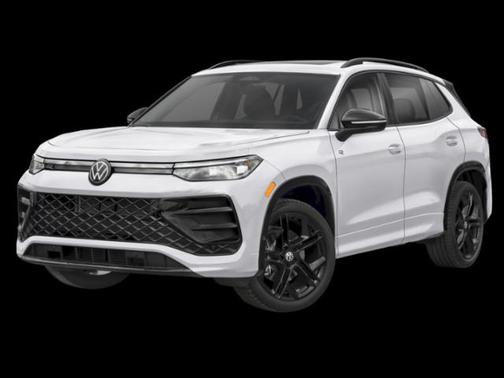 White 2026 Volkswagen Tiguan 2.0T SE R-Line Black