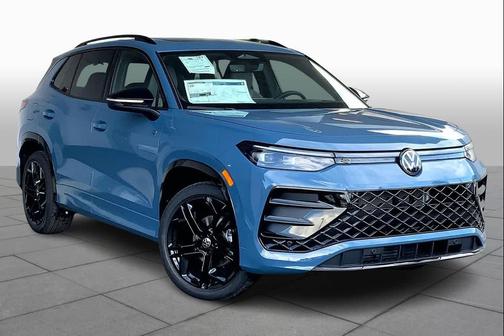 Blue 2026 Volkswagen Tiguan 2.0T SE R-Line Black