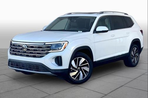 Opal White Pearl 2025 Volkswagen Atlas 2.0T SEL
