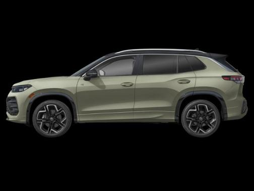 Avocado Green w/Deep Black Roof 2026 Volkswagen Tiguan 2.0T SEL R-Line 4MOTION