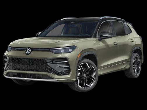 Avocado Green w/Deep Black Roof 2026 Volkswagen Tiguan 2.0T SEL R-Line 4MOTION