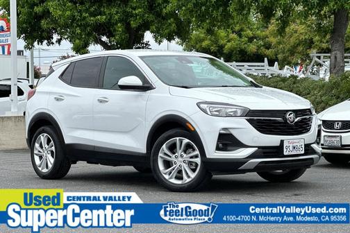 Summit White 2021 Buick Encore GX Preferred