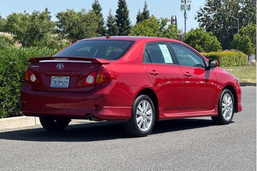Barcelona Red Metallic 2010 Toyota Corolla S
