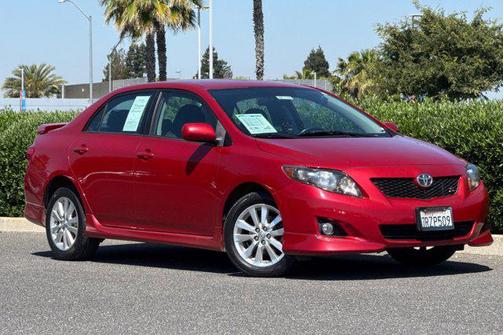 Barcelona Red Metallic 2010 Toyota Corolla S