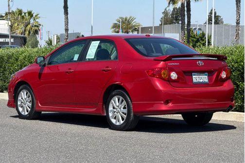 Barcelona Red Metallic 2010 Toyota Corolla S