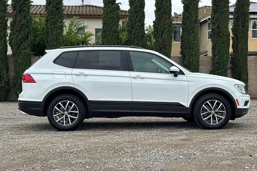 Pure White 2021 Volkswagen Tiguan 2.0T S