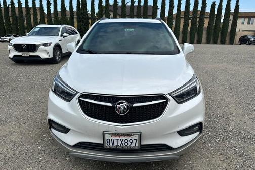 White Frost Tricoat 2017 Buick Encore Essence