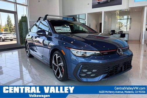 Slate Blue Metallic 2026 Volkswagen Golf GTI 2.0T SE DSG