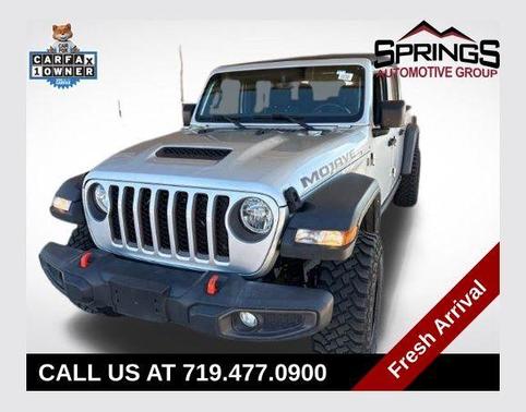 Silver Zynith Clearcoat 2022 Jeep Gladiator Mojave