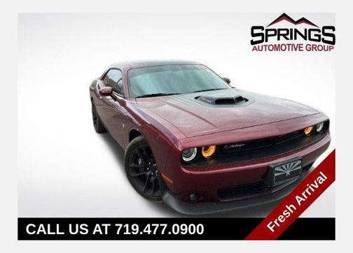 Octane Red Pearlcoat 2022 Dodge Challenger R/T Scat Pack
