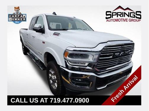 Bright White Clearcoat 2021 RAM 2500 Laramie