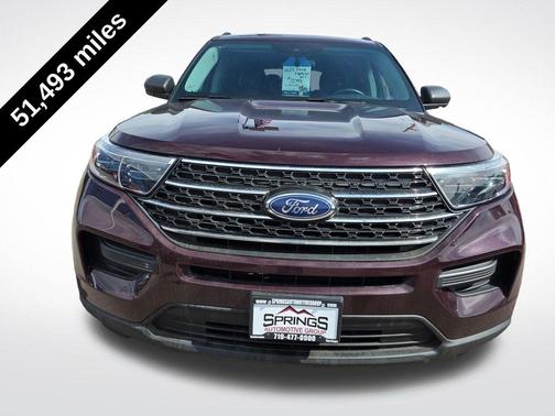 Red Metallic 2023 Ford Explorer XLT