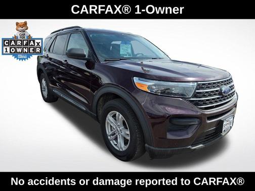 Red Metallic 2023 Ford Explorer XLT