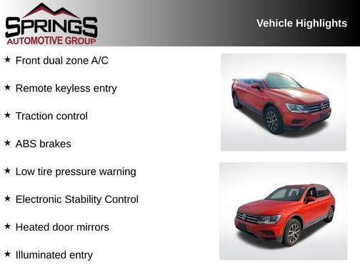 2019 Volkswagen Tiguan 2.0T SE