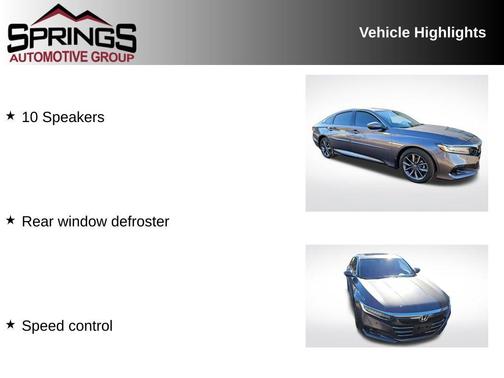 2021 Honda Accord EX-L