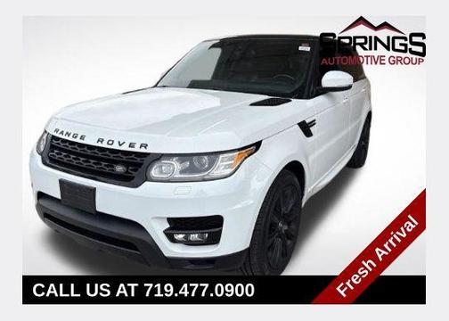 Fuji White 2016 Land Rover Range Rover Sport Supercharged HSE