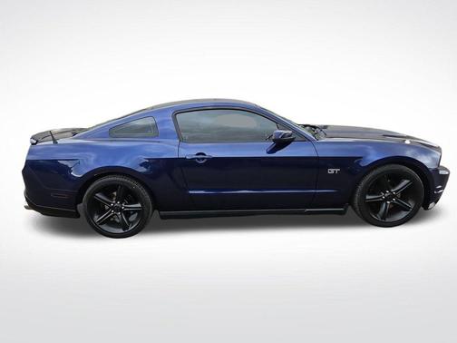 Blue 2010 Ford Mustang