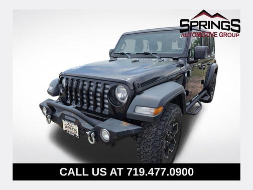 Black Clearcoat 2019 Jeep Wrangler Unlimited Sport