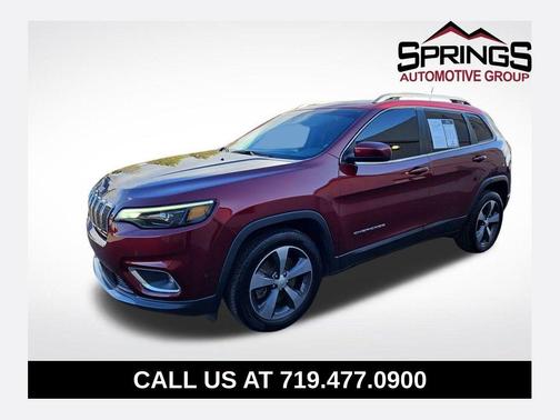 Velvet Red Pearlcoat 2019 Jeep Cherokee Limited